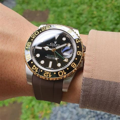 Rolex master 2 rubber strap